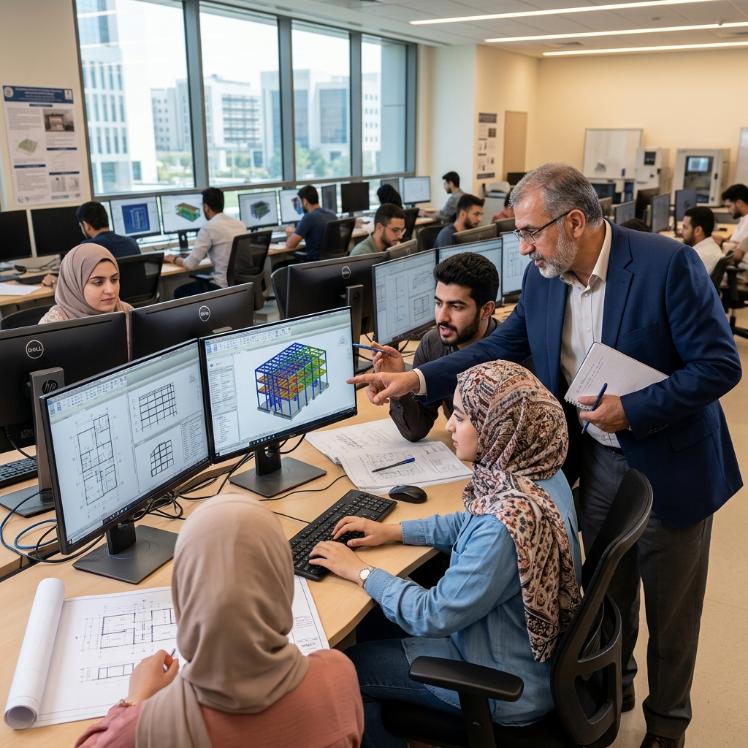 ورشة تقنيات BIM في الإنشاءات